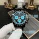 Perfect Replica Rolex Daytona Tiffany Black Dial Swiss 4130 Movement Black Bezel Watch (4)_th.jpg